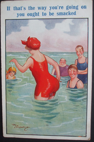 Reg maurice seaside - reg, comic