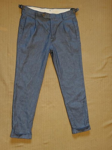 Men berwich trousers blue - men,