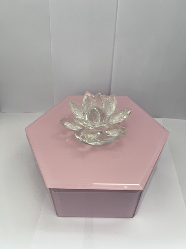 Crystal lotus flower jewelry - lotus,
