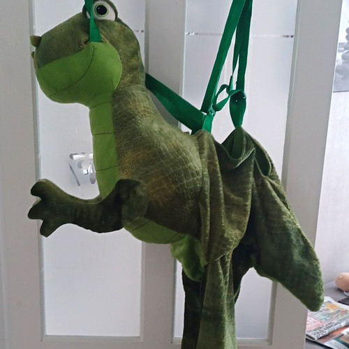 Green dinosaur fancy dress - green,