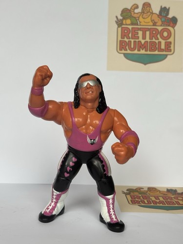 Bret hart wwf - hasbro, 8