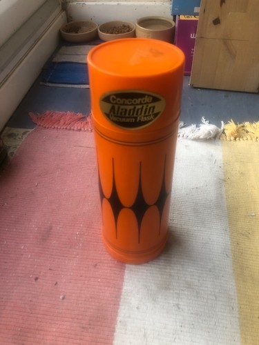 Orange and black concorde - black,