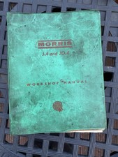 Morris J4/ JO.4 Original Workshop manual