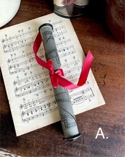 Antique Pianola Music Sheet