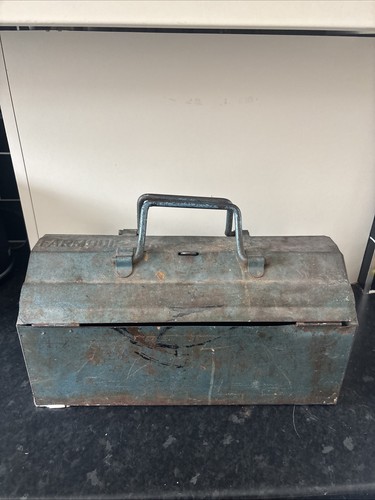 Vintage farmquip blue metal - vintage,