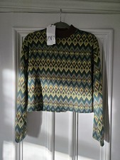ZARA JUMPER**size small**GREEN