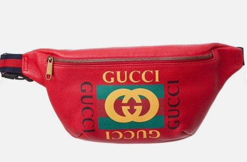 Gucci grained calfskin large - calfskin,
