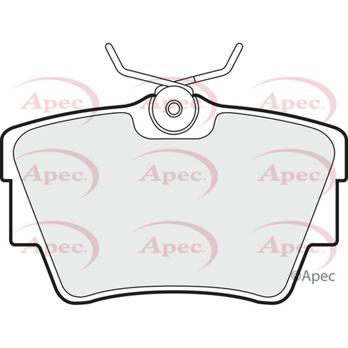 Brake pads set - for, renault