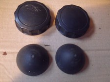 VW Golf Mk2. Seat Incline Adjusting Wheels. + Rear Shock Absorbers Top Covers. 