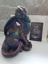 Windstone M Pena Peacock Dragon Ornament. Fantasy.