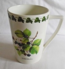 Portmeirion Pomona Wild Blackberry Cup Mug 12cm tall vgc