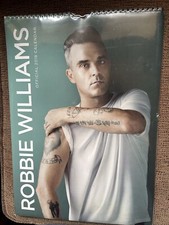Robbie Williams Calendar 2018, Unused And Cello wrapped