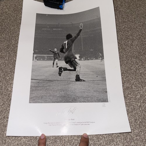 George best man united - man, signed