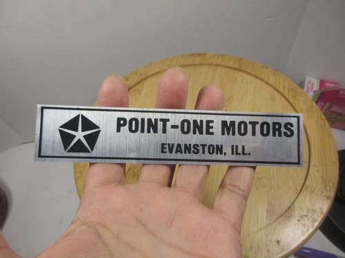 Vintage point one - vintage, motors