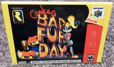 Conkers Bad Fur Day N64 Vintage Game Box  2"x3" Fridge Locker MAGNET Nintendo
