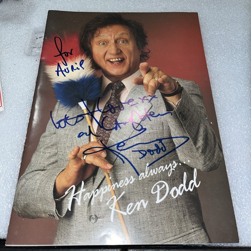 Ken dodd signed autograph show - ken,