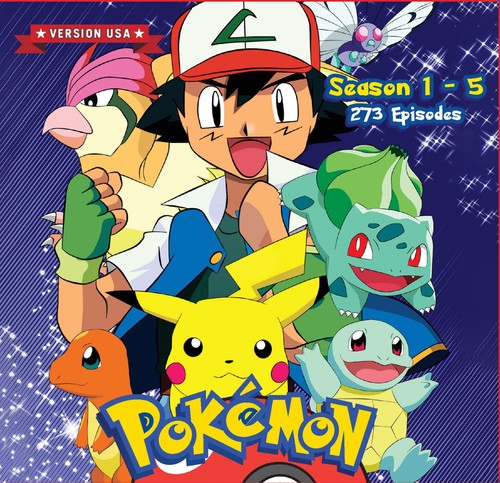 Pokemon anime - (season, 1-5)