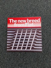 FIAT RANGE  FOLD OUT BROCHURE, 1983, X19, ARGENTA, MIRAFIORI, STRADA, UNO, 126.