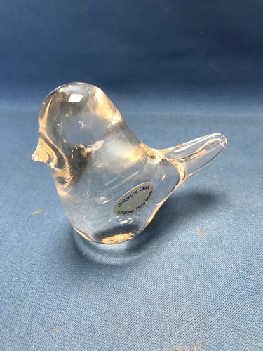 Wedgewood clear glass - , bird