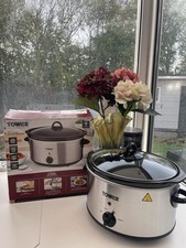 Tower T16039 Slow Cooker 3.5L – Unused, Minor Handle Damage, Boxed