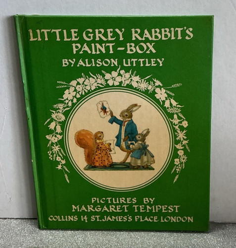 Little grey rabbit - grey, paint-box