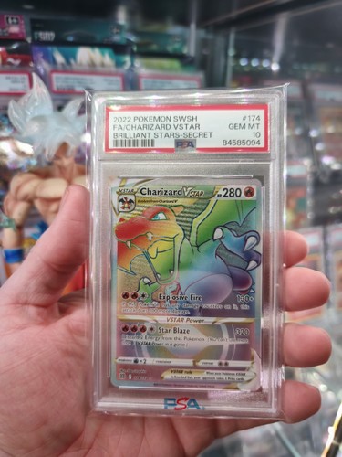 Psa charizard vstar - charizard, 174/172