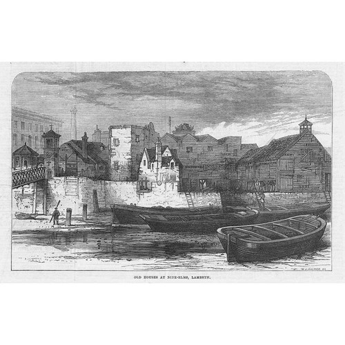 London old houses - at, nine