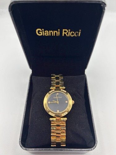Gianni ricci ladies - gold, tone