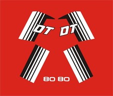 Yamaha DT80MX Decal Set 1983