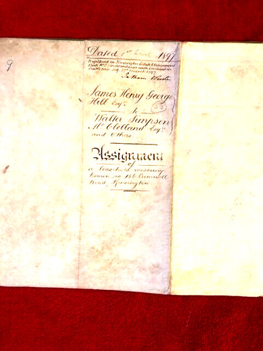 Vellum document 1897
