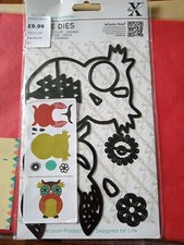 Xcut Large Dies - Owl - 9pcs