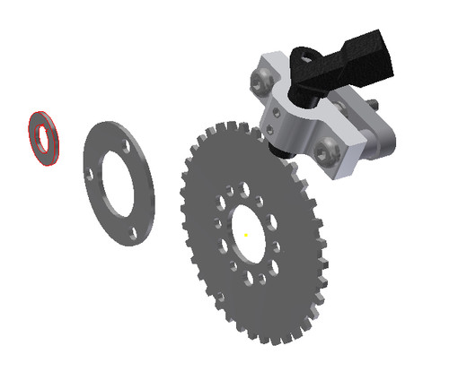 Porsche 924 ea831 crank - porsche,