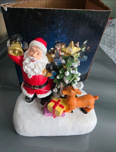 Light santa christmas - light,