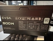 EVGA 500W 80 Plus Power Supply