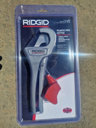 Ridgid 1375ml plastic pipe - ridgid,