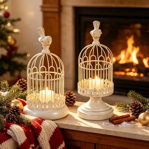 2pcs retro round lantern - 2pcs, shape