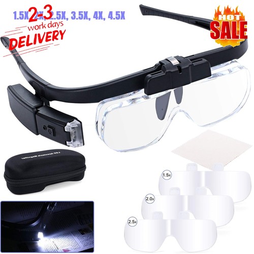 450 magnifier glasses - 450%,