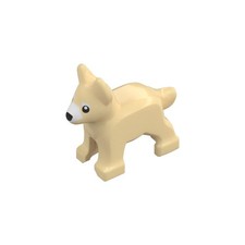 LEGO Dog Animal Tan German
