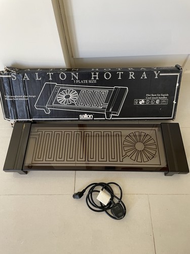 Vintage salton hotray plate - vintage,