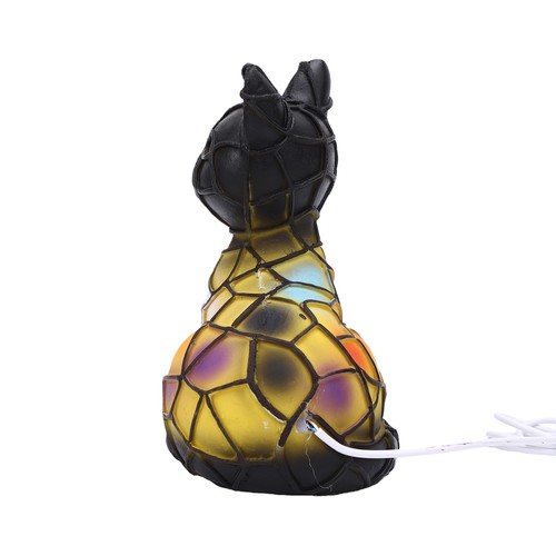 Colorful cat lamp - colorful,