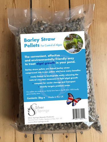 Barley straw pellets - straw, 2kg