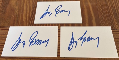 Gerry cooney autographed - gerry,