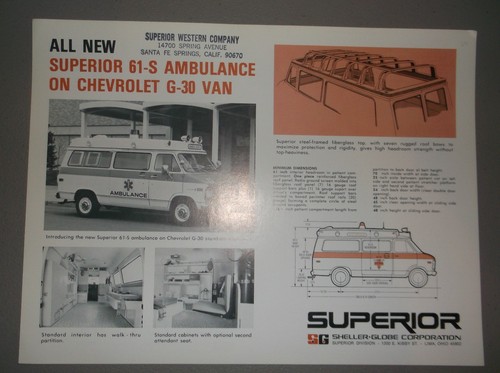1969 superior coach ambulance - 1969,