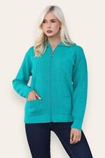 Womens Zip Cardigan Ladies