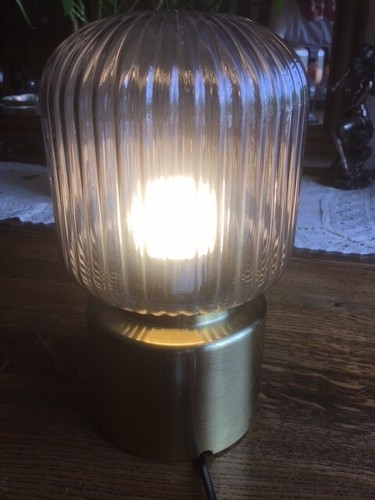 Table lamp clear - table,