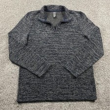 Weird Fish Sweater Men L Gray