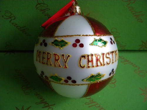 Christopher radko holly jolly - christopher,