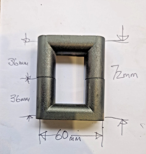 Ferrite power transformer