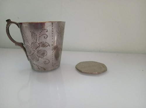 Miniature metal tankard - miniature,