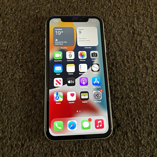 Apple iphone white - apple, 11